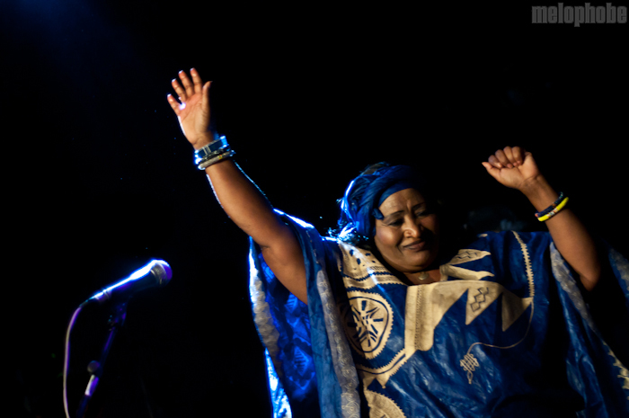 Khaira Arby at The Parish, March 17, 2011. Photo by Chris Barth.