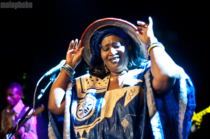 Khaira Arby at The Parish, March 17, 2011. Photo by Chris Barth.