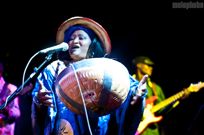 Khaira Arby at The Parish, March 17, 2011. Photo by Chris Barth.