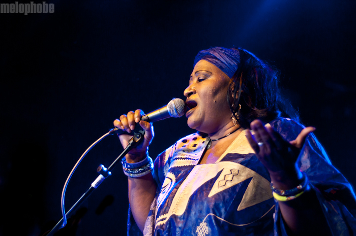 Khaira Arby at The Parish, March 17, 2011. Photo by Chris Barth.