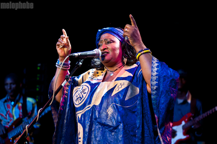 Khaira Arby at The Parish, March 17, 2011. Photo by Chris Barth.