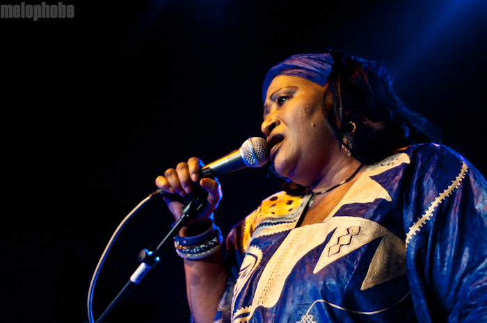 Khaira Arby at The Parish, March 17, 2011. Photo by Chris Barth.