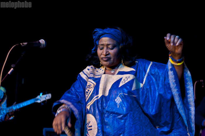 Khaira Arby at The Parish, March 17, 2011. Photo by Chris Barth.