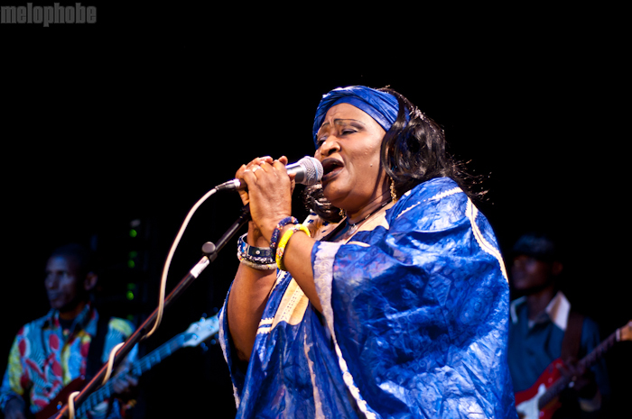 Khaira Arby at The Parish, March 17, 2011. Photo by Chris Barth.