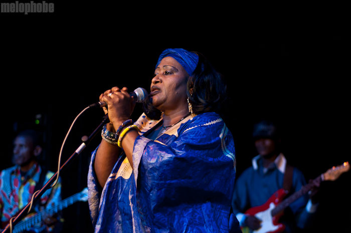 Khaira Arby at The Parish, March 17, 2011. Photo by Chris Barth.