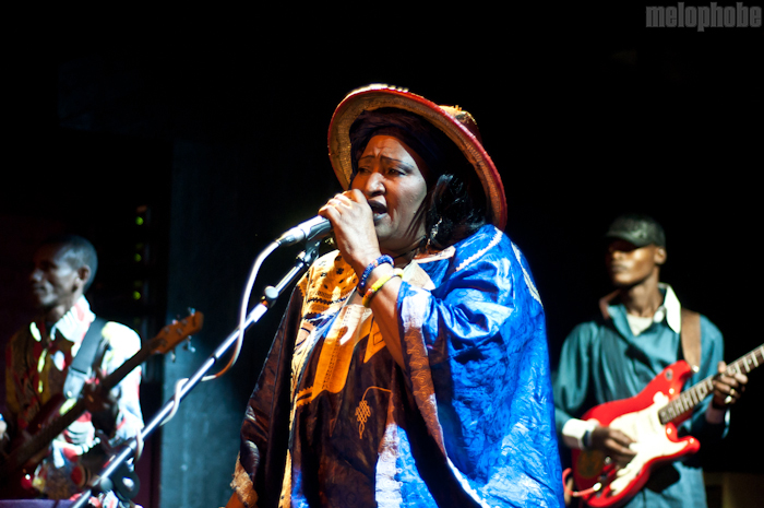 Khaira Arby at The Parish, March 17, 2011. Photo by Chris Barth.