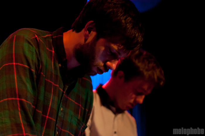Mount Kimbie at ND, March 17, 2011. Photo by Chris Barth.