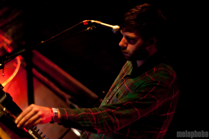 Mount Kimbie at ND, March 17, 2011. Photo by Chris Barth.