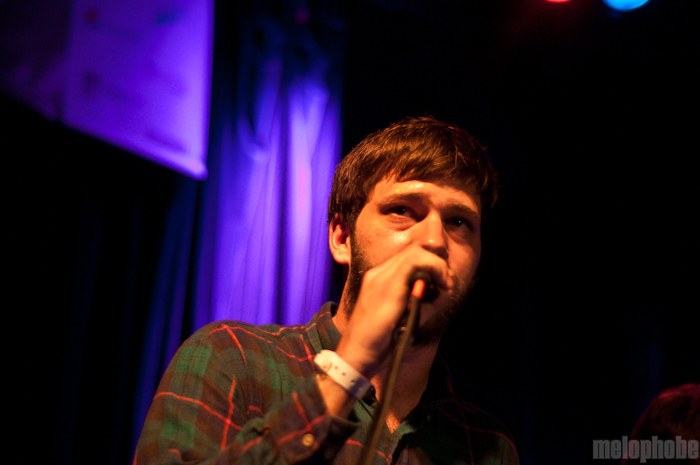 Mount Kimbie at ND, March 17, 2011. Photo by Chris Barth.