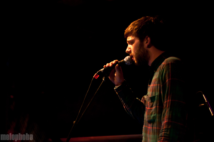 Mount Kimbie at ND, March 17, 2011. Photo by Chris Barth.