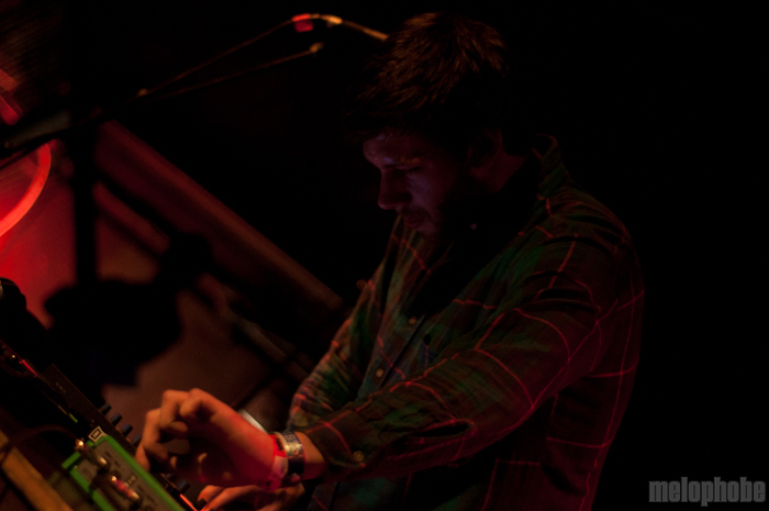 Mount Kimbie at ND, March 17, 2011. Photo by Chris Barth.