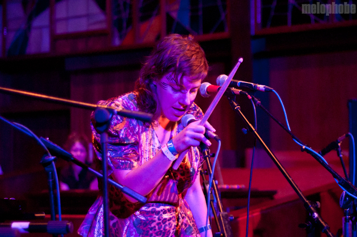 tUnE-yArDs at Central Presbyterian Church, March 17, 2011. Photo by John Beardsley.