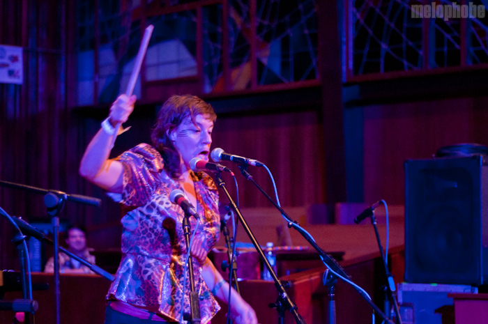 tUnE-yArDs at Central Presbyterian Church, March 17, 2011. Photo by John Beardsley.