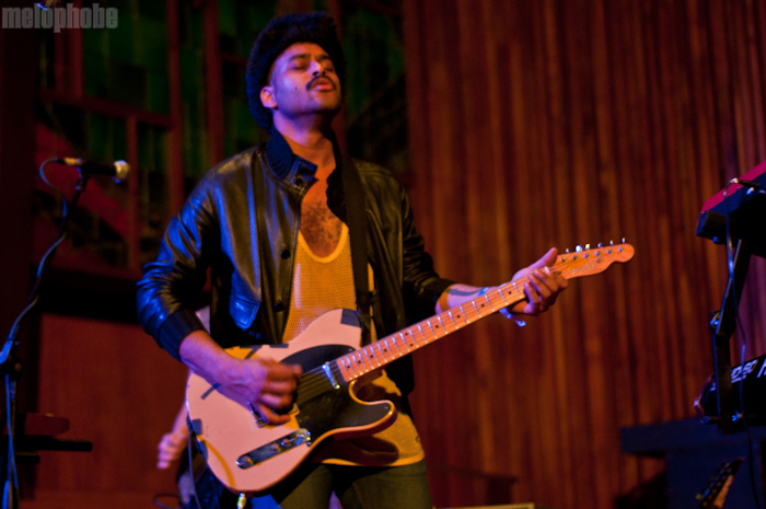 Twin Shadow at Central Presbyterian Church, March 17, 2011. Photo by John Beardsley.