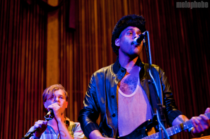Twin Shadow at Central Presbyterian Church, March 17, 2011. Photo by John Beardsley.