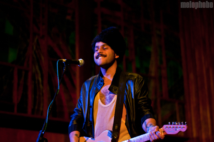 Twin Shadow at Central Presbyterian Church, March 17, 2011. Photo by John Beardsley.