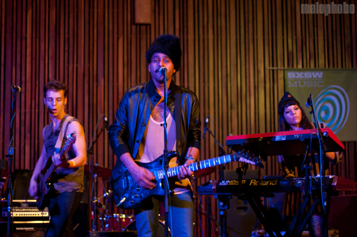 Twin Shadow at Central Presbyterian Church, March 17, 2011. Photo by John Beardsley.