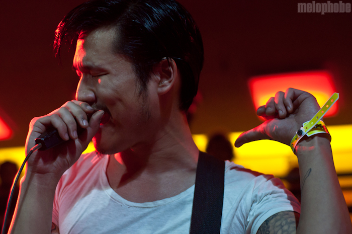 Dirty Beaches at Kiss & Fly, March 18, 2011. Photo by Chris Barth.