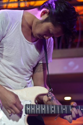 Dirty Beaches at Kiss & Fly, March 18, 2011. Photo by Chris Barth.