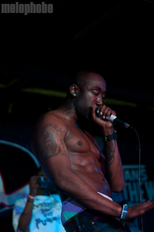 Freddie Gibbs at Emo's, March 18, 2011. Photo by Chris Barth.