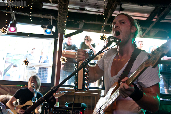 Menomena at Flamingo Cantina, March 18, 2011. Photo by Chris Barth.