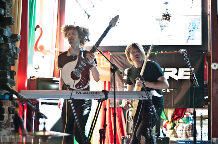 Menomena at Flamingo Cantina, March 18, 2011. Photo by Chris Barth.