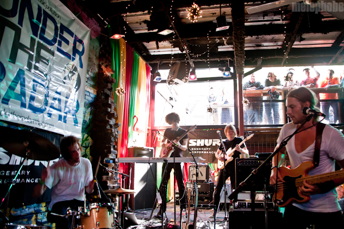 Menomena at Flamingo Cantina, March 18, 2011. Photo by Chris Barth.