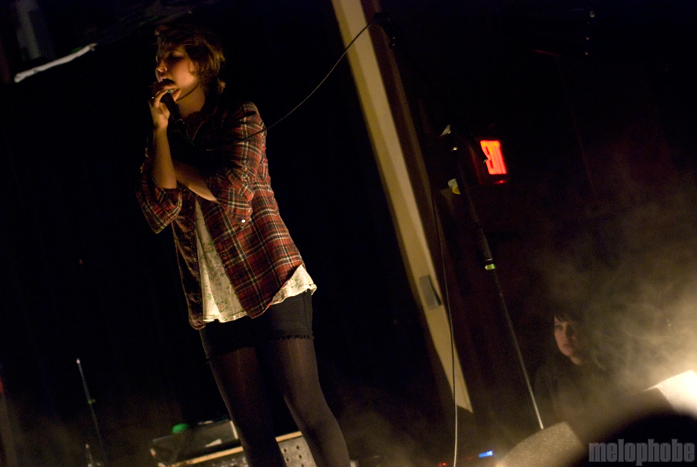 Warpaint at Wonder Ballroom, March 18, 2011. Photo by Colin McLaughlin.
