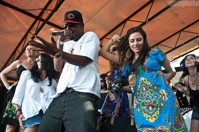 Big Boi at Mohawk, March 19, 2011. Photo by Chris Barth.