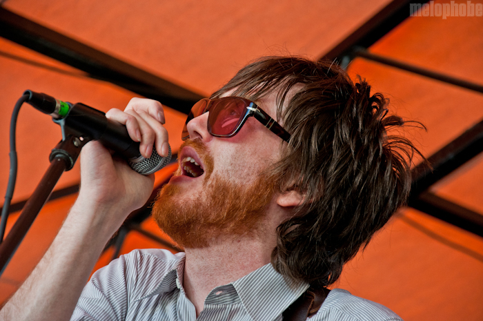 Okkervil River at Mohawk, March 19, 2011. Photo by Chris Barth and John Beardsley.