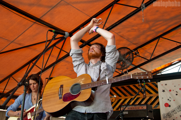 Okkervil River at Mohawk, March 19, 2011. Photo by Chris Barth and John Beardsley.