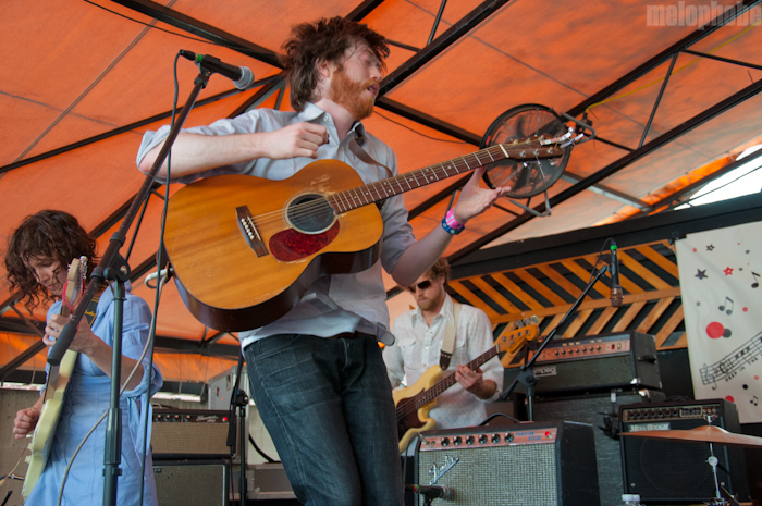 Okkervil River at Mohawk, March 19, 2011. Photo by Chris Barth and John Beardsley.