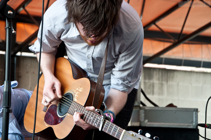 Okkervil River at Mohawk, March 19, 2011. Photo by Chris Barth and John Beardsley.