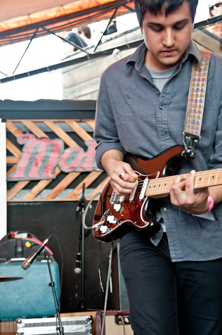 Smith Westerns at Mohawk, March 19, 2011. Photo by Chris Barth and John Beardsley.