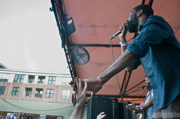 TV On the Radio at Mohawk, March 19, 2011. Photo by Chris Barth.