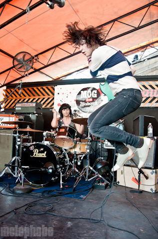 Wild Flag at Mohawk, March 19, 2011. Photo by Chris Barth.