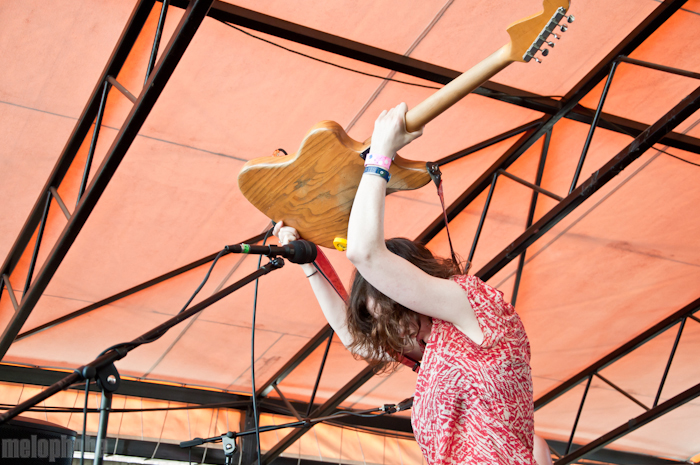 Wild Flag at Mohawk, March 19, 2011. Photo by Chris Barth.