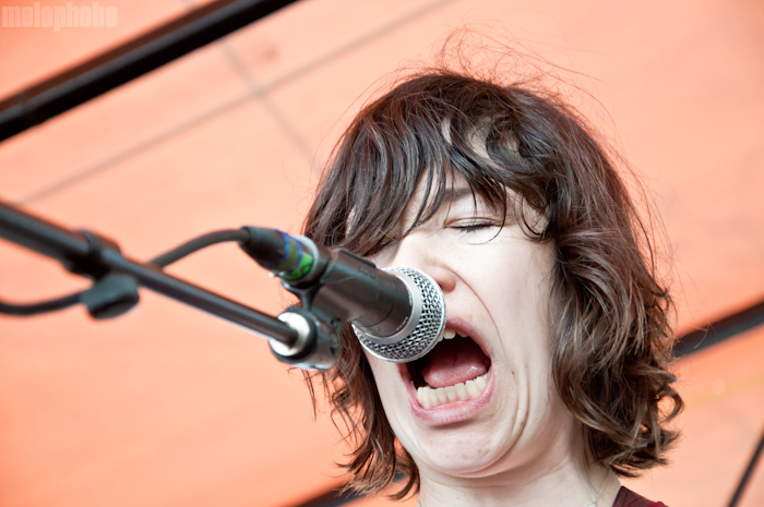 Wild Flag at Mohawk, March 19, 2011. Photo by Chris Barth.