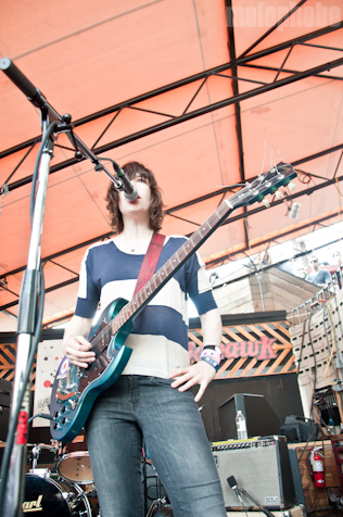 Wild Flag at Mohawk, March 19, 2011. Photo by Chris Barth.