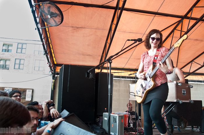 Wild Flag at Mohawk, March 19, 2011. Photo by Chris Barth.