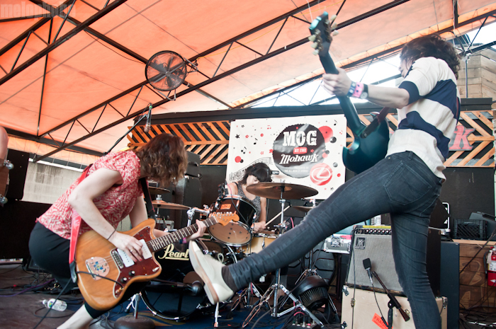 Wild Flag at Mohawk, March 19, 2011. Photo by Chris Barth.
