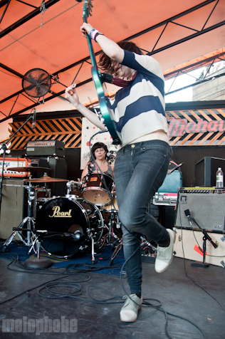 Wild Flag at Mohawk, March 19, 2011. Photo by Chris Barth.