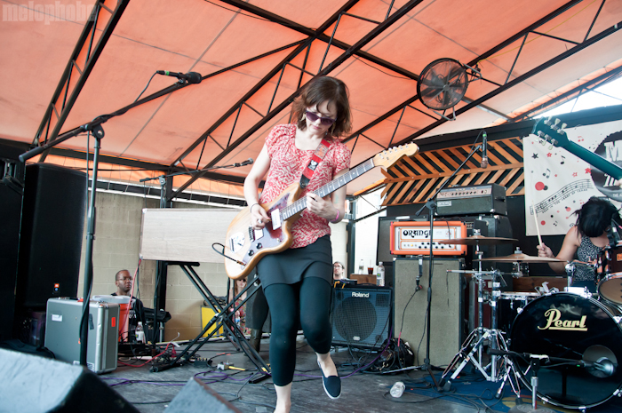 Wild Flag at Mohawk, March 19, 2011. Photo by Chris Barth.