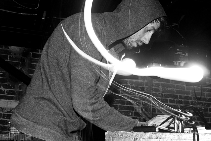 Gold Panda at Rotture, March 24, 2011. Photo by Lymay Iwasaki.