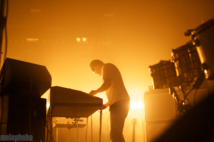 LCD Soundsystem at Madison Square Garden, April 2, 2011. Photo by Michael Zonenashvili.