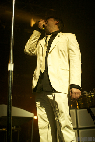 LCD Soundsystem at Madison Square Garden, April 2, 2011. Photo by Michael Zonenashvili.