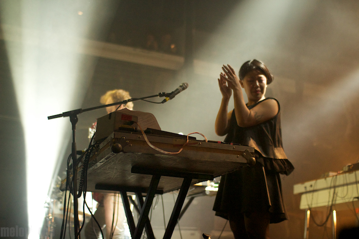 LCD Soundsystem at Madison Square Garden, April 2, 2011. Photo by Michael Zonenashvili.