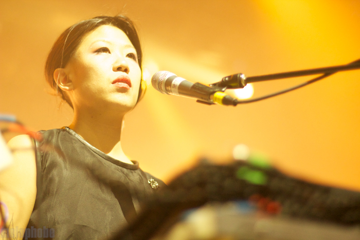 LCD Soundsystem at Madison Square Garden, April 2, 2011. Photo by Michael Zonenashvili.