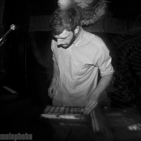 Mount Kimbie at Crown Room, April 1, 2010. Photo by Lymay Iwasaki.