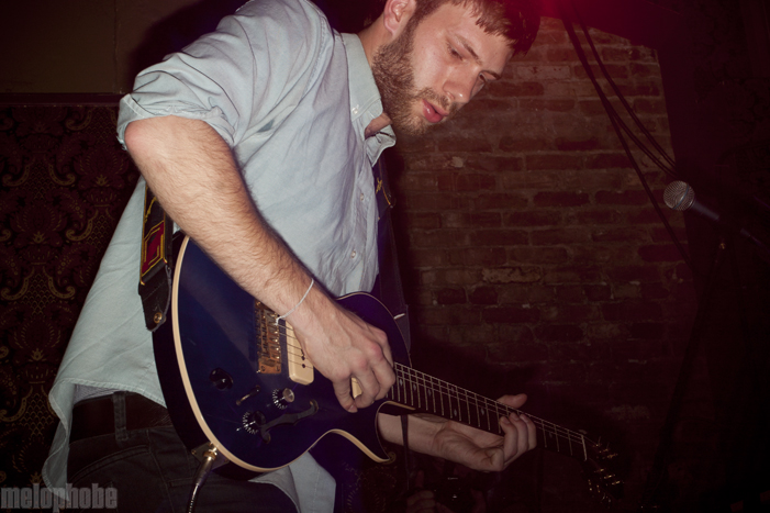 Mount Kimbie at Crown Room, April 1, 2010. Photo by Lymay Iwasaki.